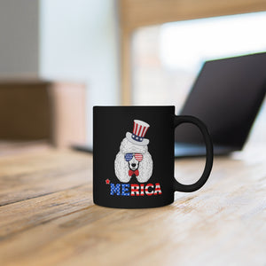 Poodle Black Mug 11oz-Phoenix Styles