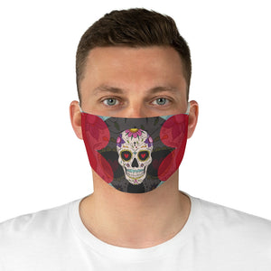 Sugar Skull Fabric Face Mask-Phoenix Styles