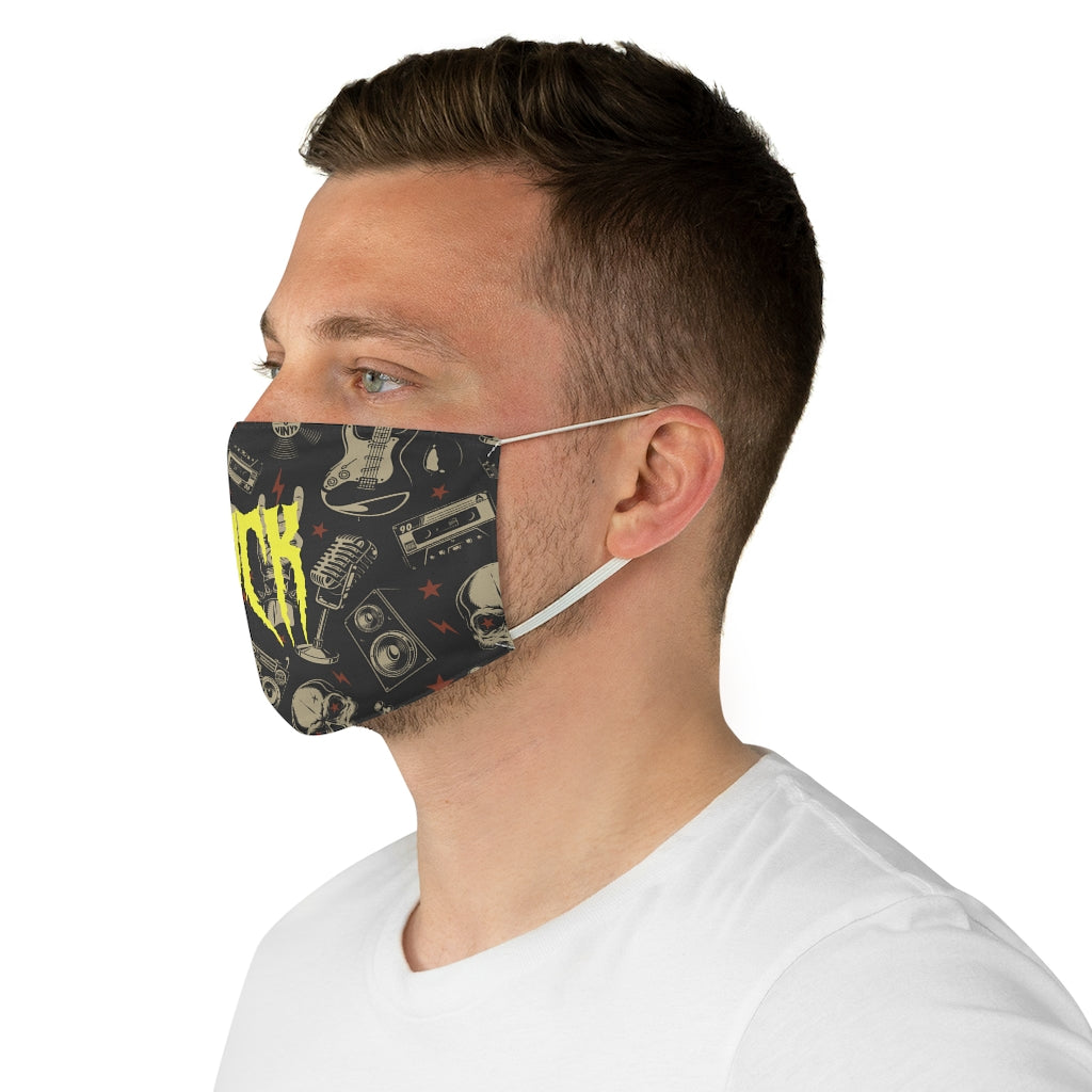 Rocking Skull Fabric Face Mask-Phoenix Styles