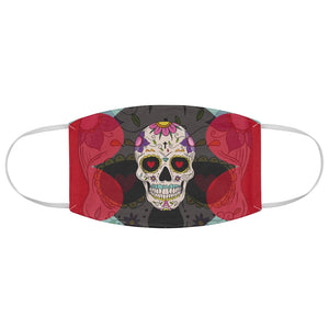 Sugar Skull Fabric Face Mask-Phoenix Styles