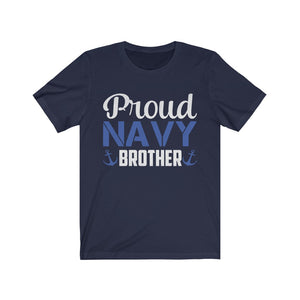 Proud Navy Brother Unisex Jersey Short Sleeve Tee-Phoenix Styles