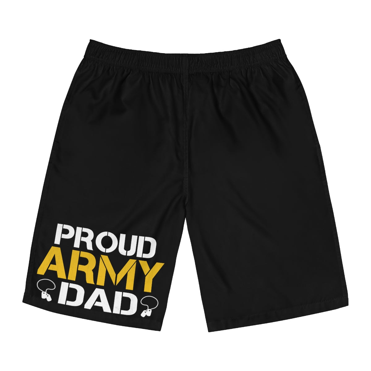 Proud Army Dad Board Shorts-Phoenix Styles