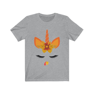 Thanksgiving Unicorn Jersey Short Sleeve Tee-Phoenix Styles