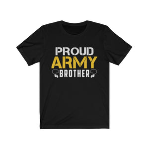 Proud Army Brother Unisex Jersey Short Sleeve Tee-Phoenix Styles