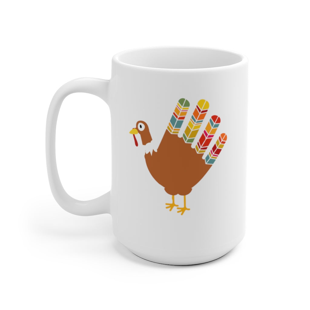 Thanksgiving White Ceramic Mug-Phoenix Styles