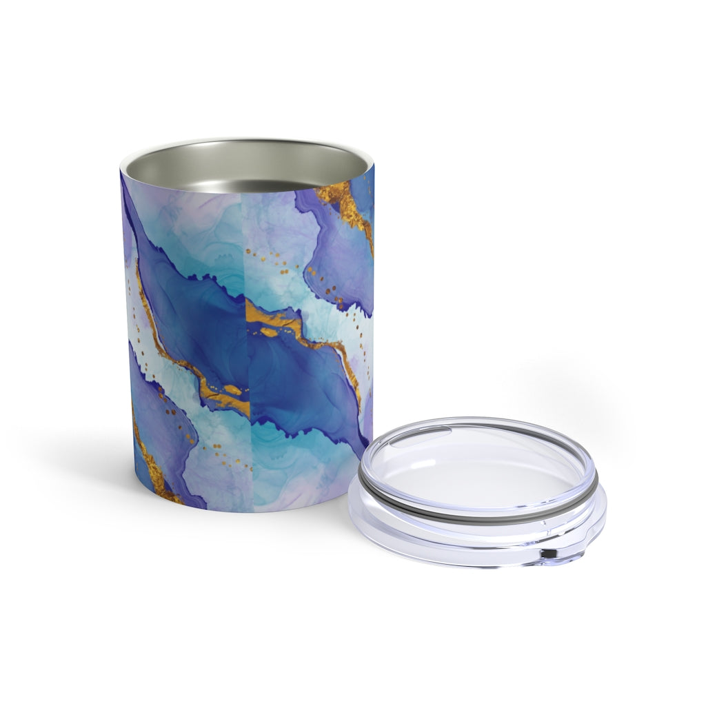 Blue Lily Tumbler 10oz-Phoenix Styles