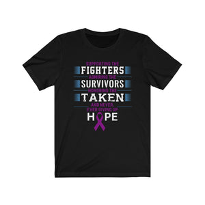 Supporting The Fighters Unisex Jersey Short Sleeve Tee-Phoenix Styles