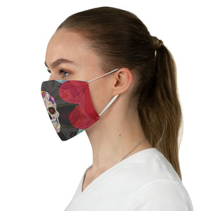 Sugar Skull Fabric Face Mask-Phoenix Styles