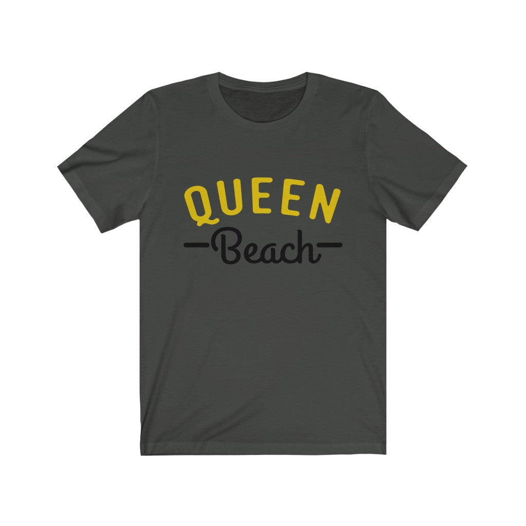 Queen Beach Jersey Short Sleeve Tee-Phoenix Styles