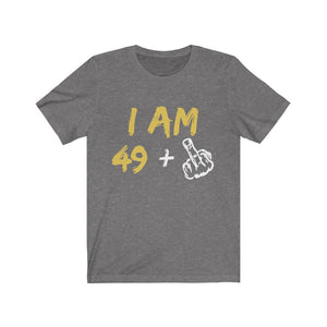 I Am 49 Jersey Short Sleeve Tee-Phoenix Styles