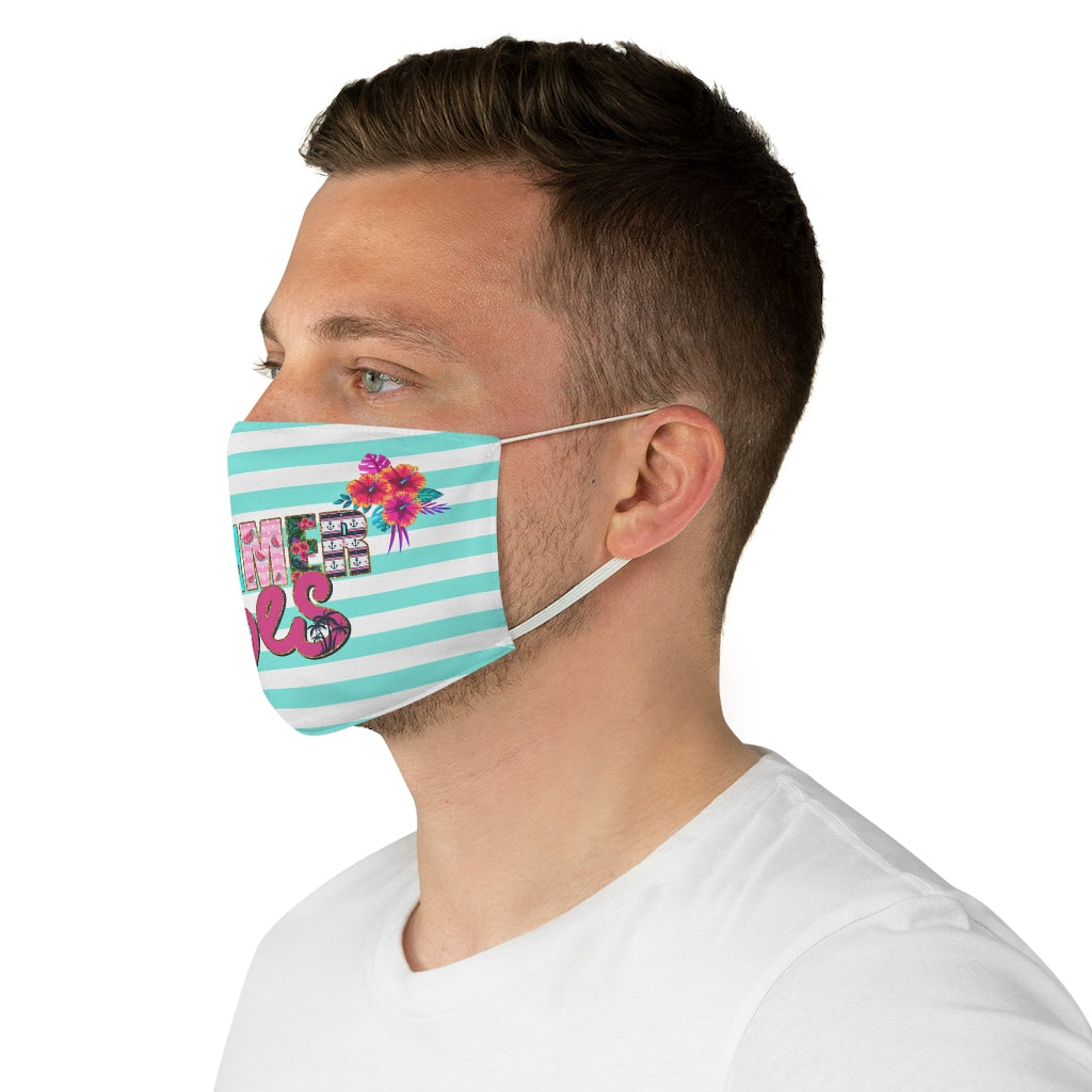 Summer Vibes Fabric Face Mask-Phoenix Styles