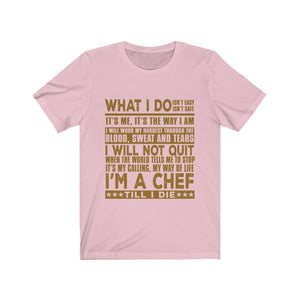 I'm A Chef Unisex Jersey Short Sleeve Tee-Phoenix Styles