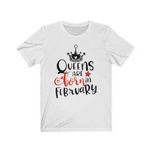 Queens Are Born In February Tee-Phoenix Styles