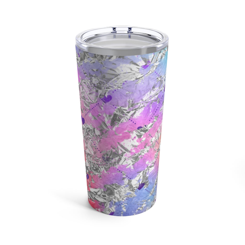 Blue Hearts Tumbler 20oz-Phoenix Styles