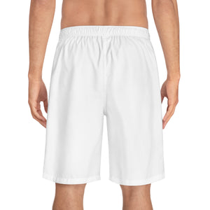 Proud Veteran Shoes White Board Shorts-Phoenix Styles