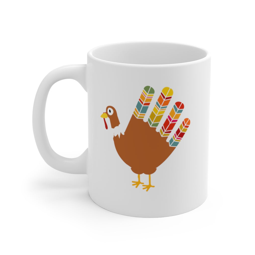 Thanksgiving White Ceramic Mug-Phoenix Styles