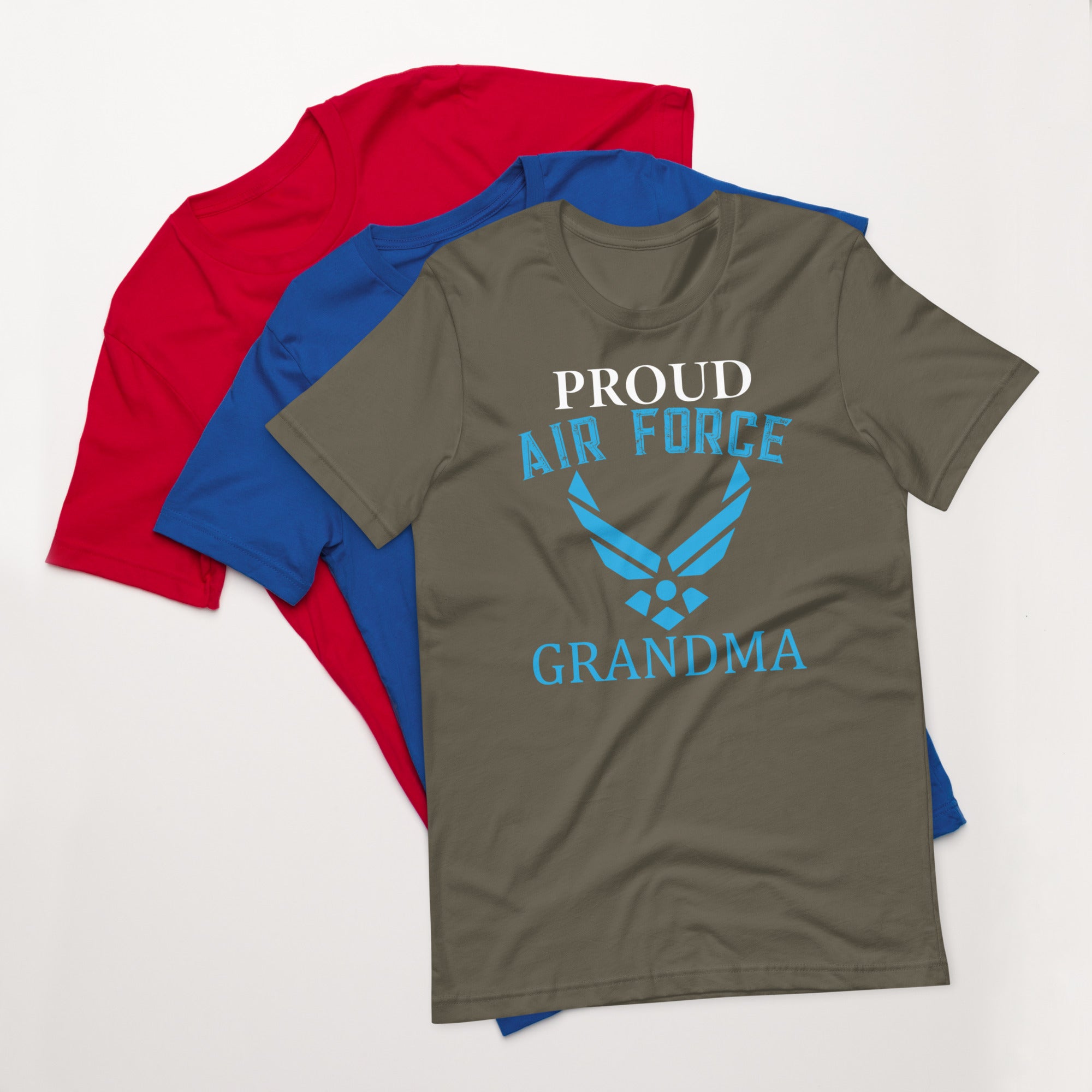 Proud Airforce Grandma T-shirt-Phoenix Styles