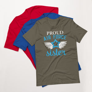 Proud Airforce Sister T-shirt-Phoenix Styles