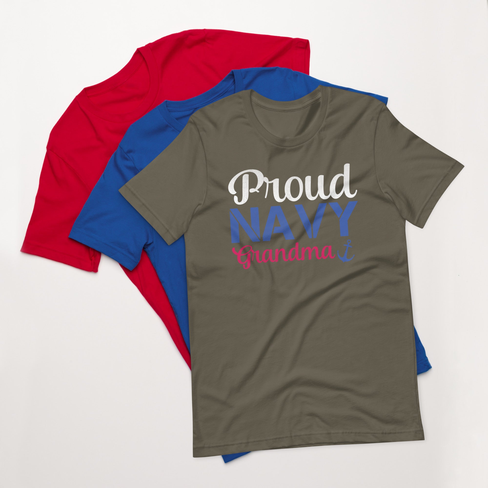 Proud Navy Grandma t-shirt-Phoenix Styles