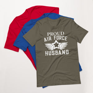 Proud Airforce Husband t-shirt-Phoenix Styles