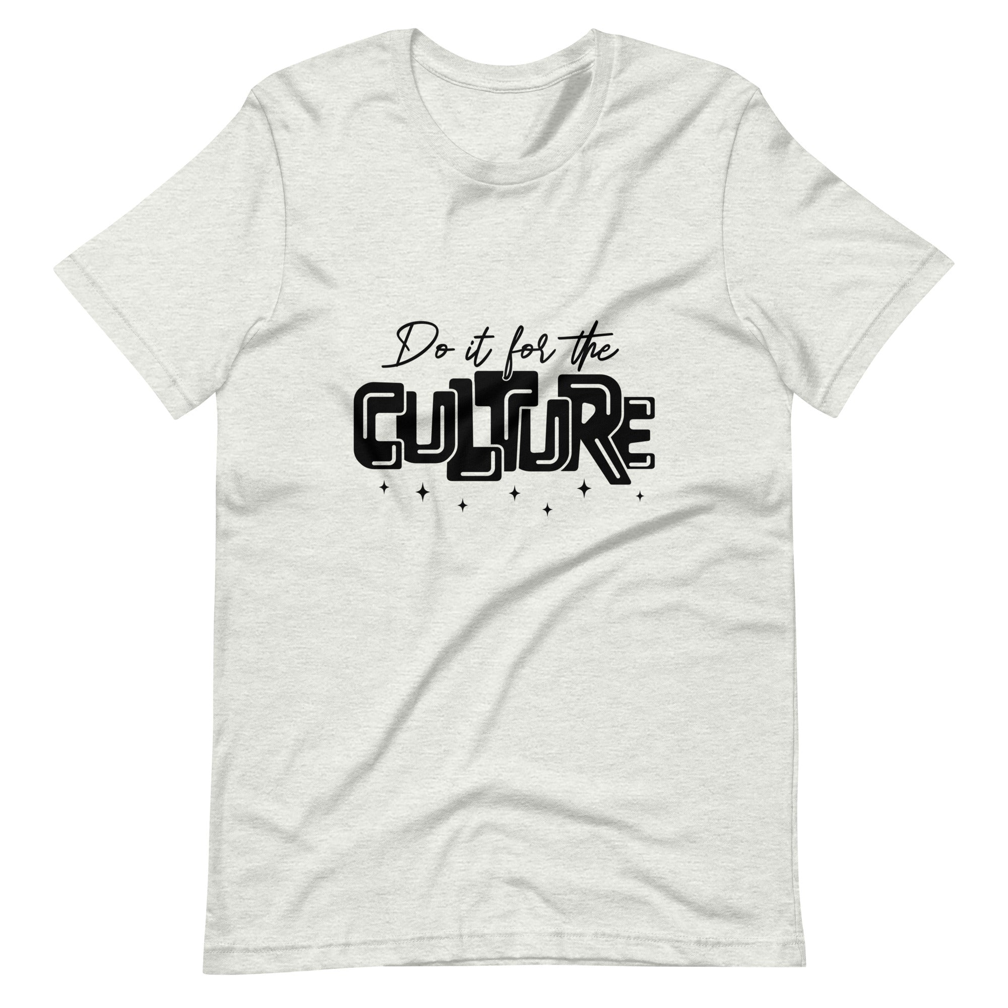 Do It For The Culture Black Print Unisex t-shirt-Phoenix Styles