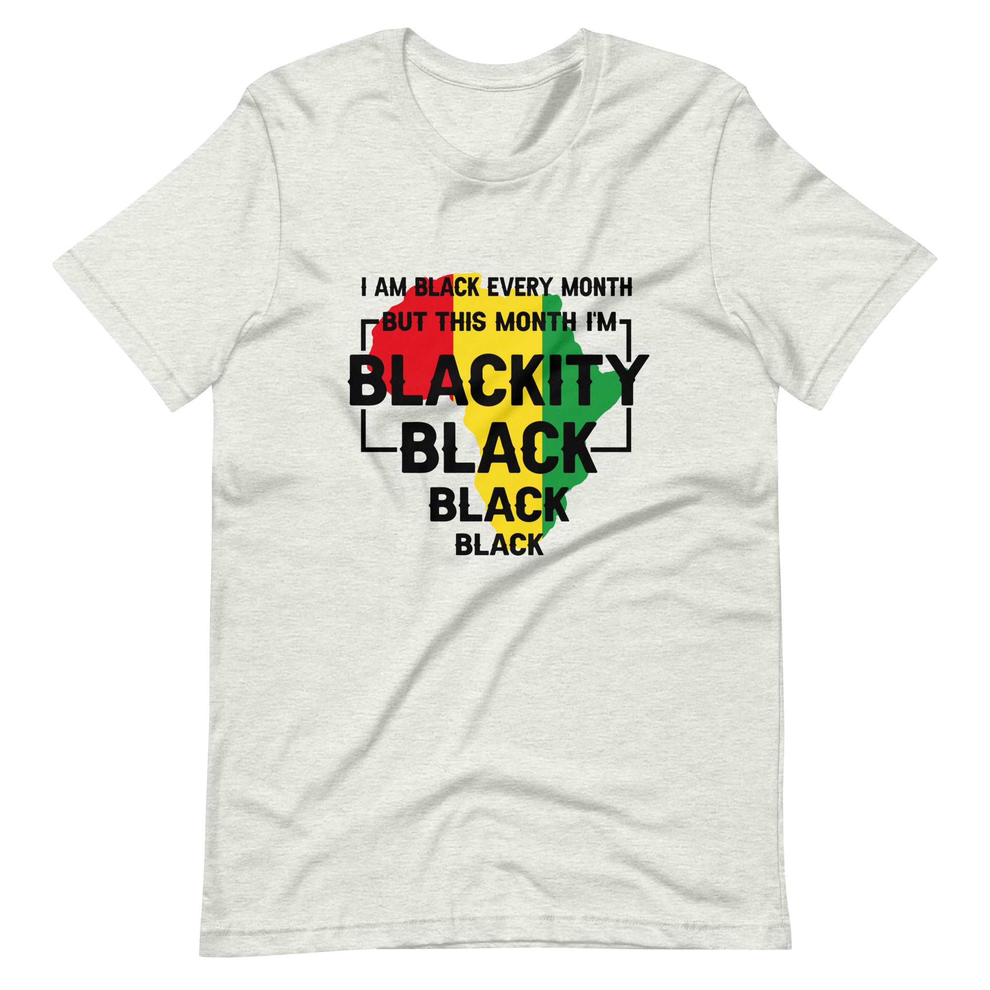 Blackity Black Black Black Print t-shirt-Phoenix Styles