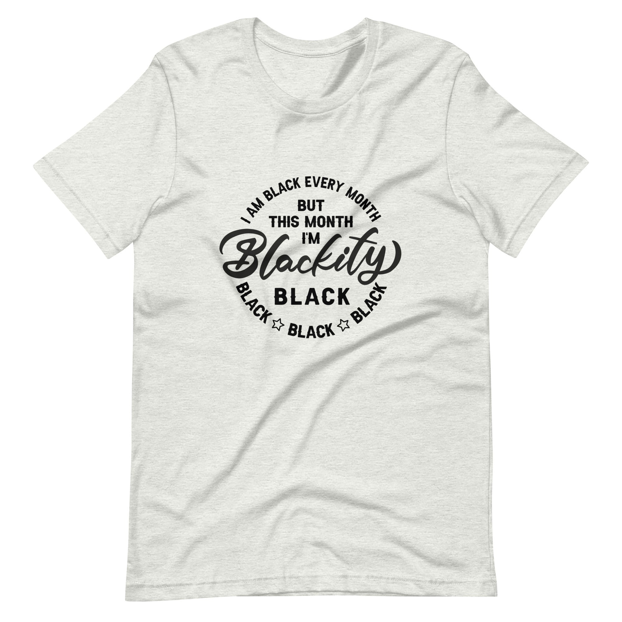 Blackity Black Print Unisex t-shirt-Phoenix Styles