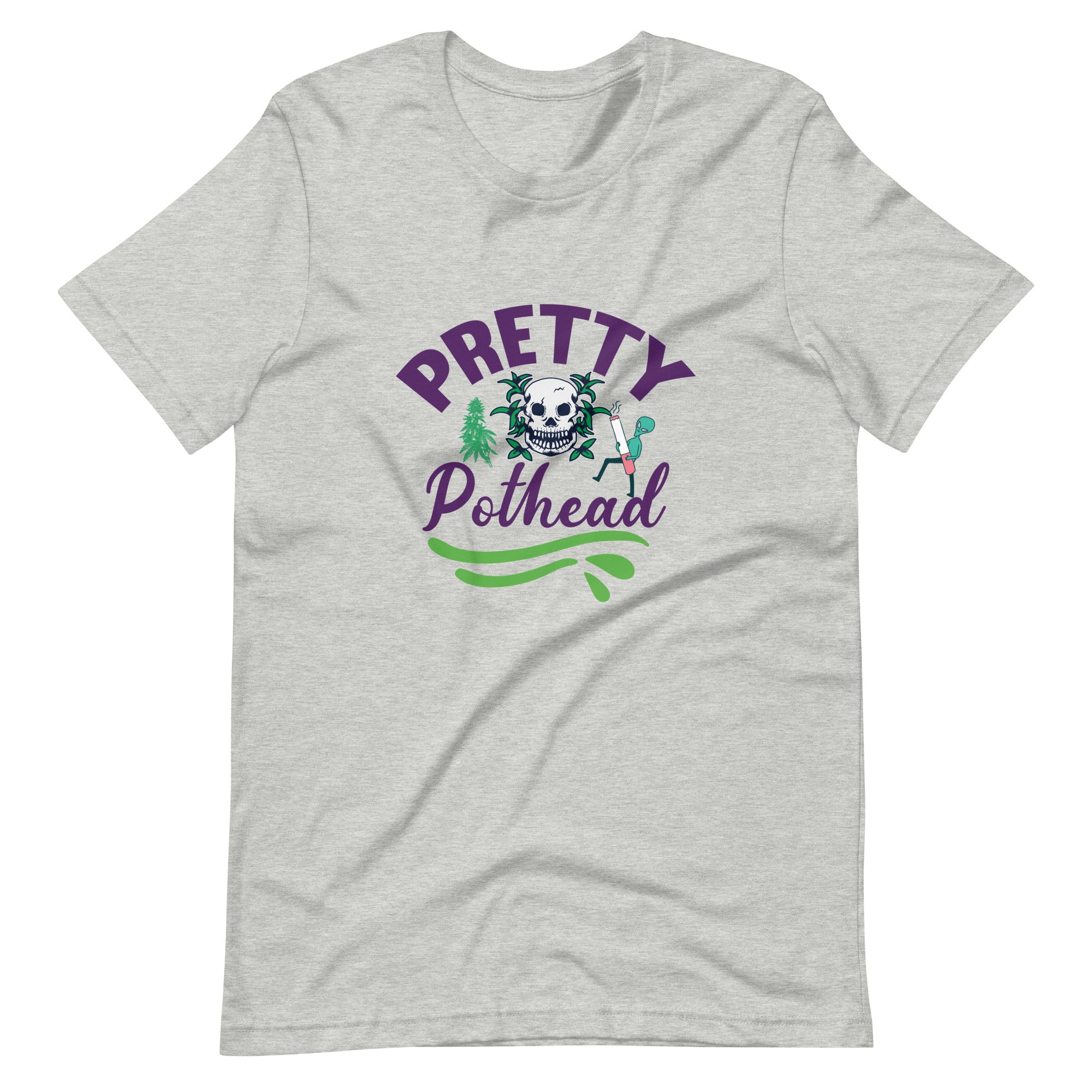 Pretty Pothead Unisex t-shirt-Phoenix Styles