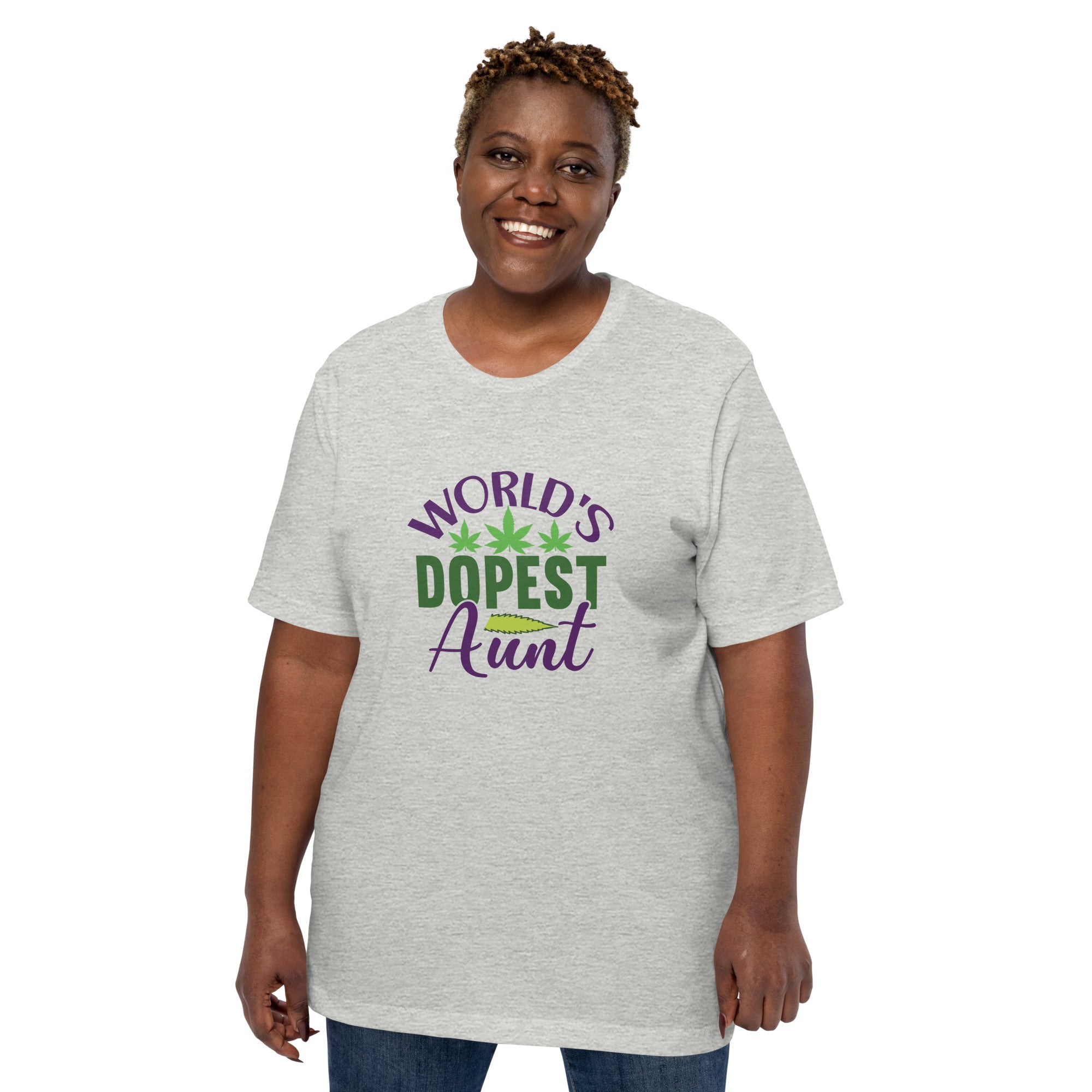 World's Dopest Aunt Unisex t-shirt-Phoenix Styles