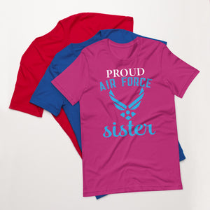 Proud Airforce Sister T-shirt-Phoenix Styles