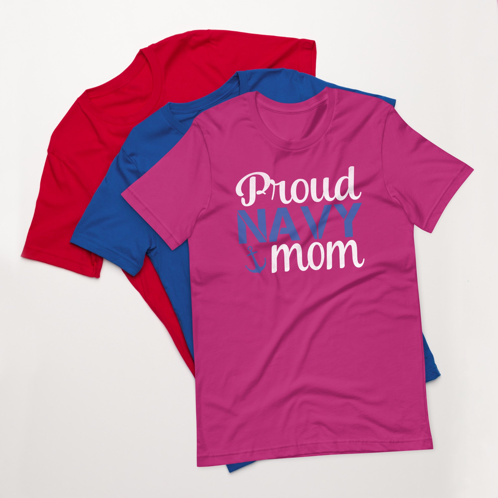 Proud Navy Mom t-shirt-Phoenix Styles