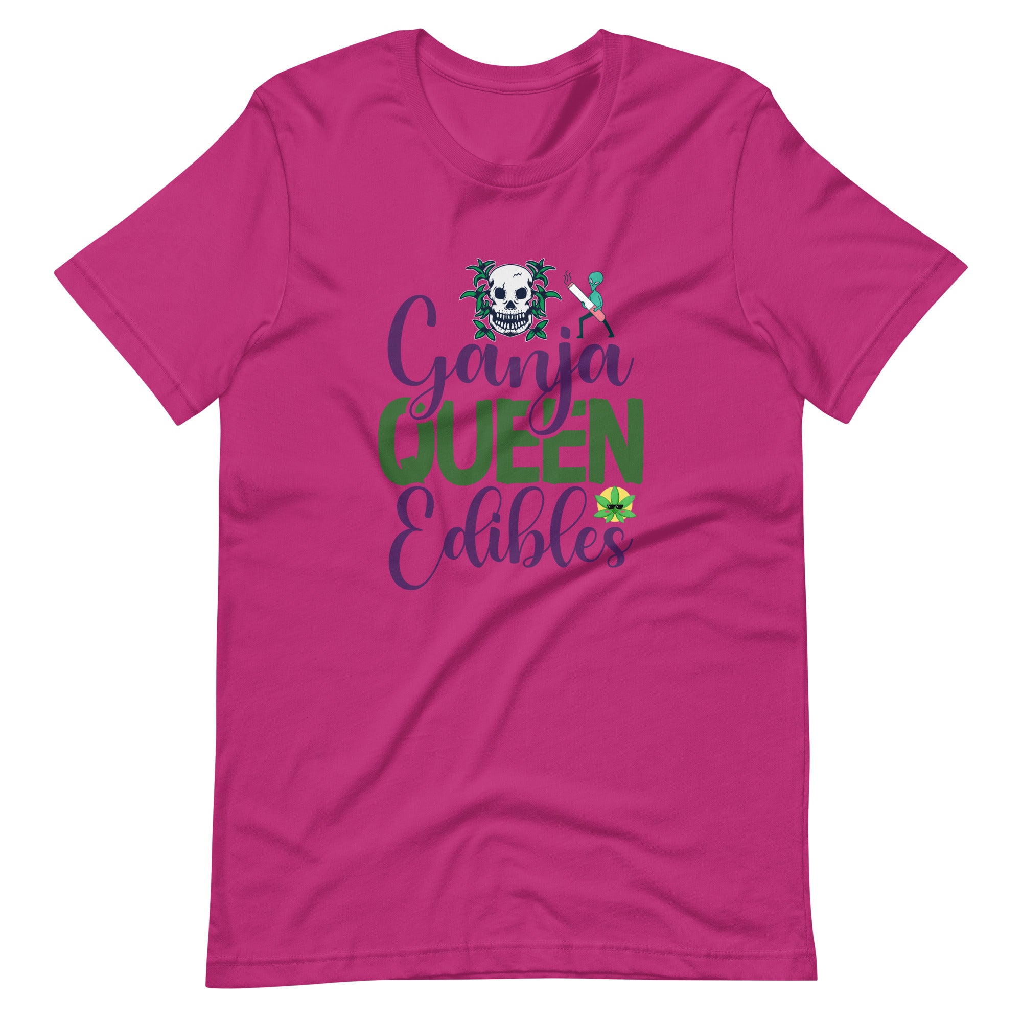 Ganja-Queen-Edibles t-shirt-Phoenix Styles