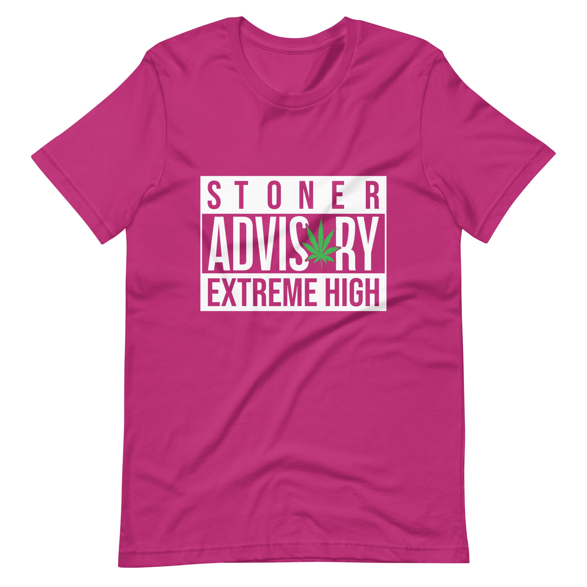 Stoner Advisory Extreme High Unisex t-shirt-Phoenix Styles