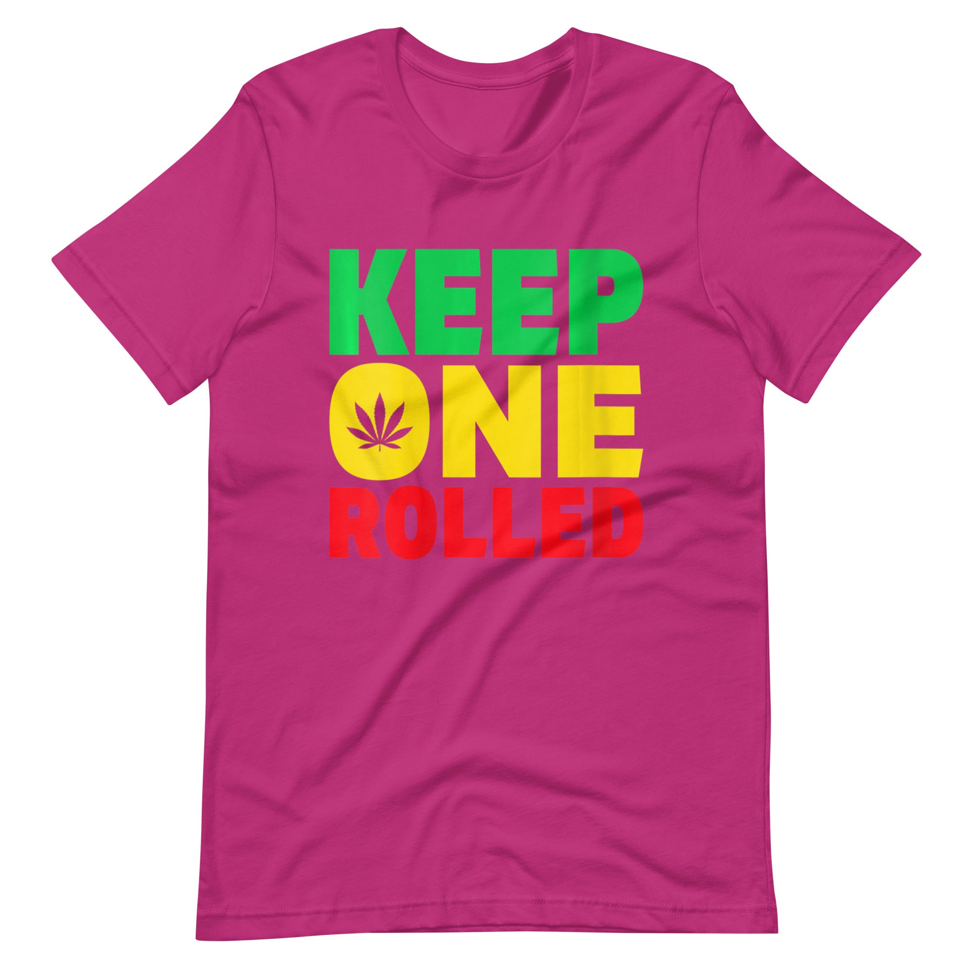 Keep-One-Rolled-Funny-Marijuana-Weed-Stoner-t-shirt-Phoenix Styles