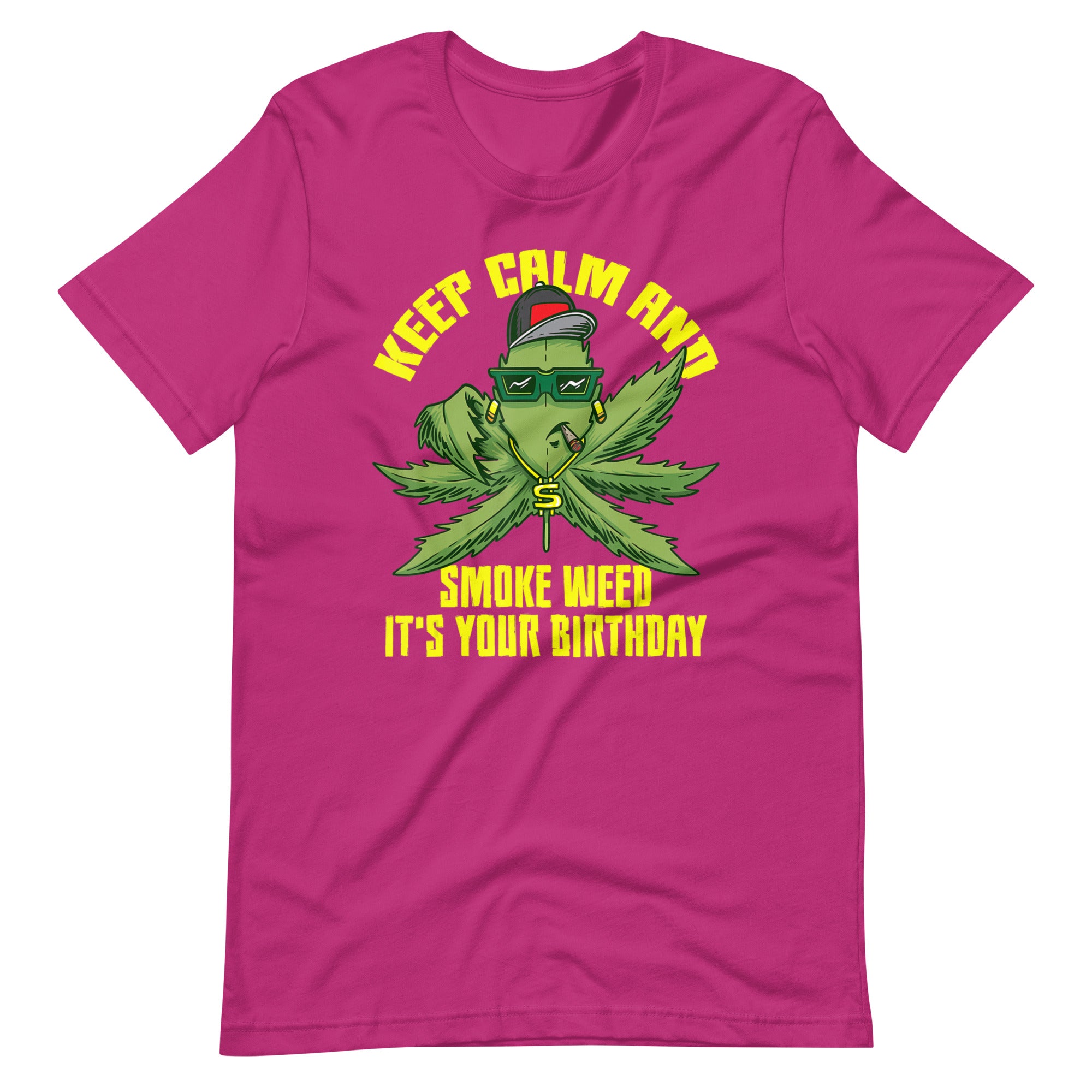 Weed-Birthday-Party-Marijuana-Smoker-Cannabis t-shirt-Phoenix Styles