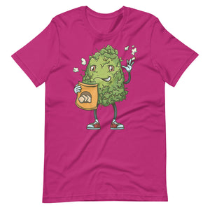 Waving-Marijuana-Bud-Funny- t-shirt-Phoenix Styles