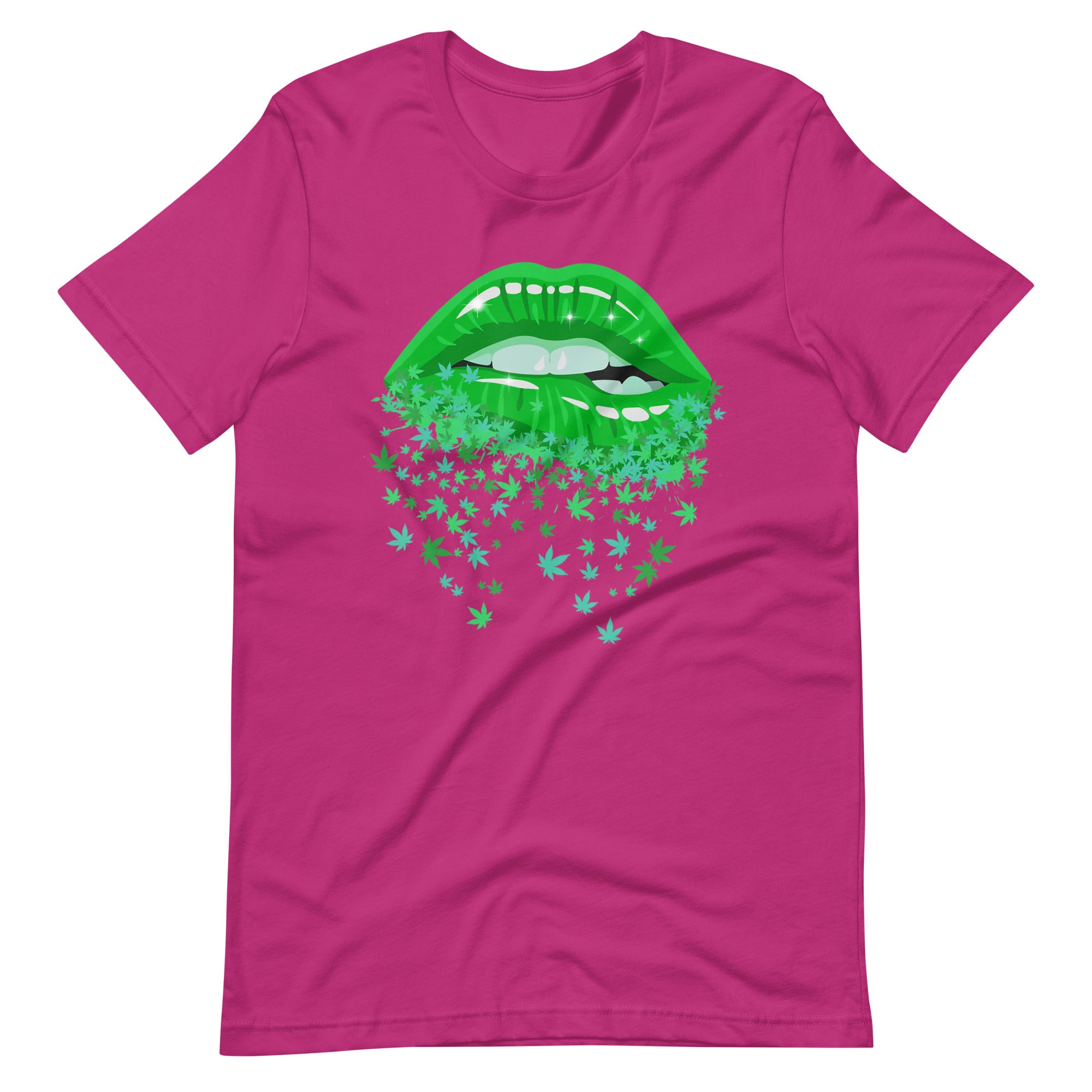 Sexy-Lips-Cannabis- t-shirt-Phoenix Styles