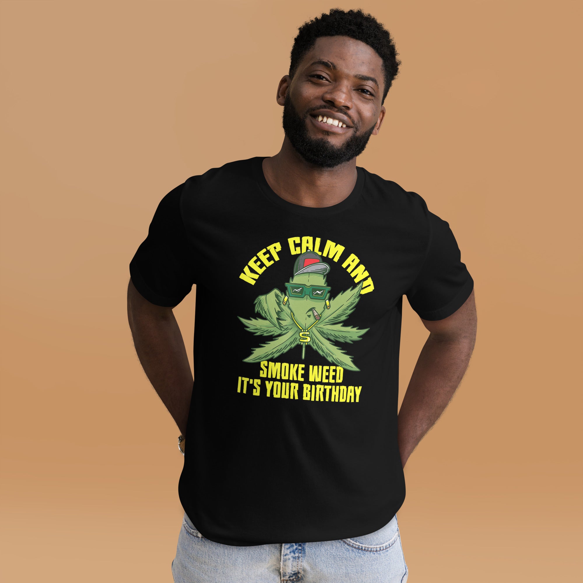 Weed-Birthday-Party-Marijuana-Smoker-Cannabis t-shirt-Phoenix Styles