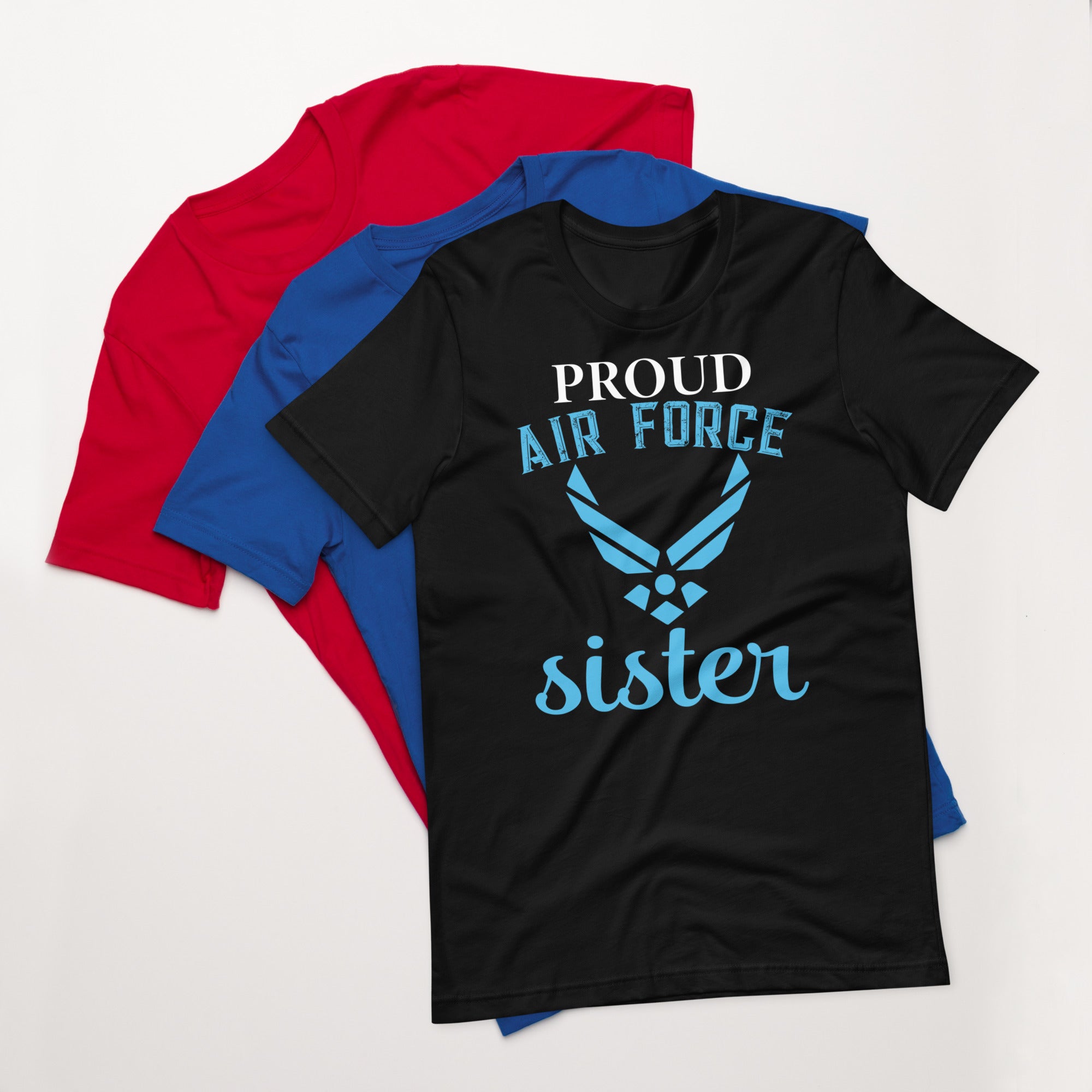 Proud Airforce Sister T-shirt-Phoenix Styles