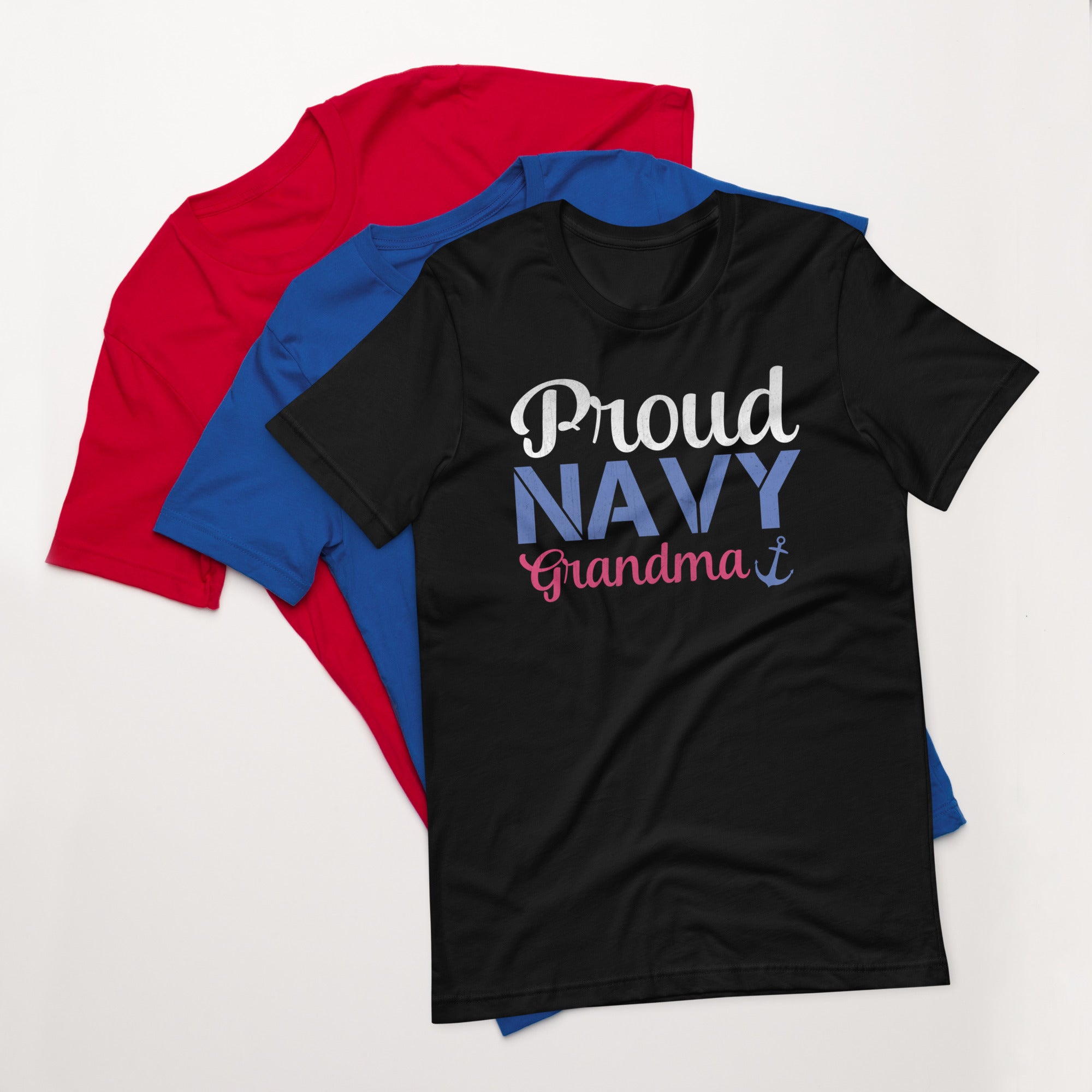 Proud Navy Grandma t-shirt-Phoenix Styles