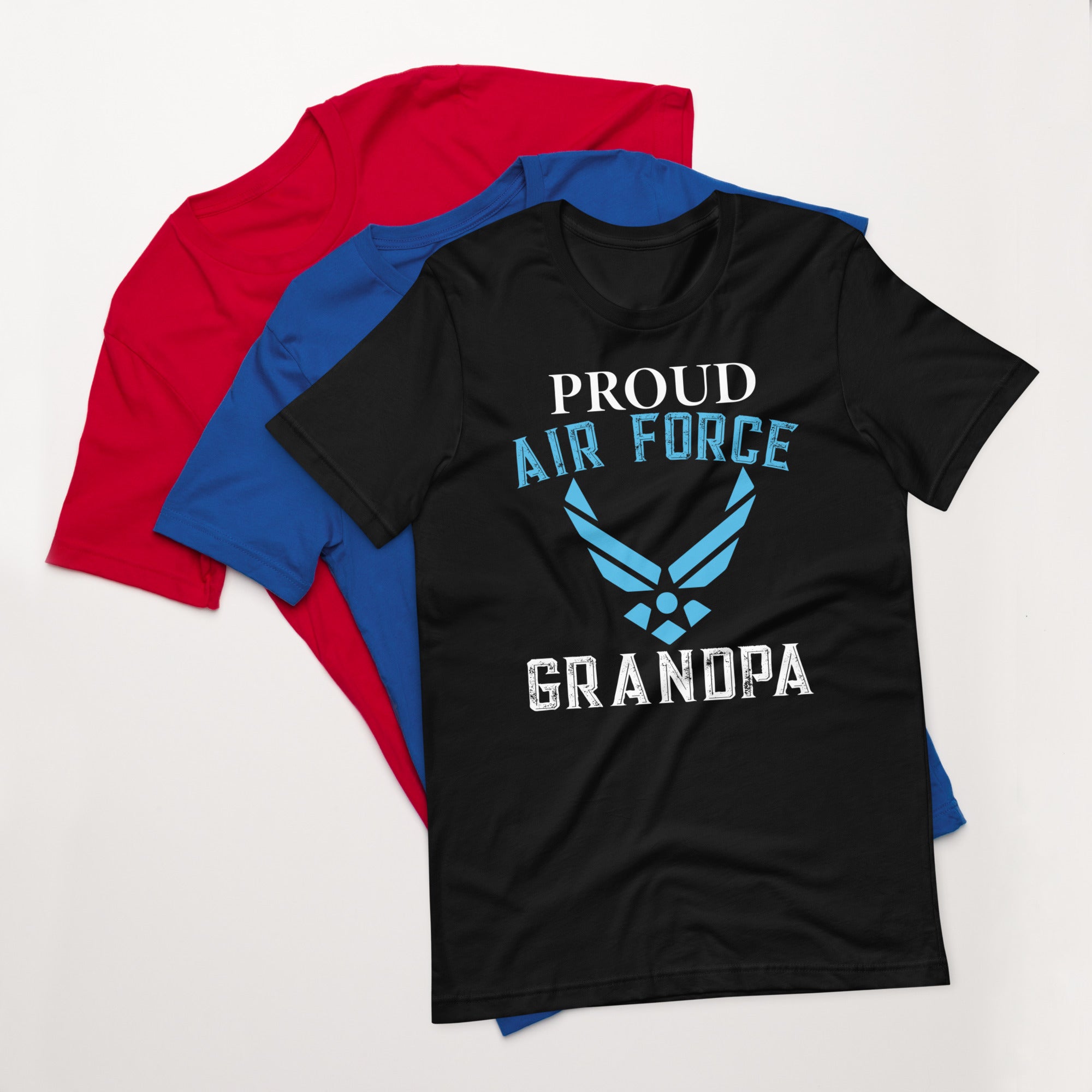 Proud Airforce Grandpa t-shirt-Phoenix Styles