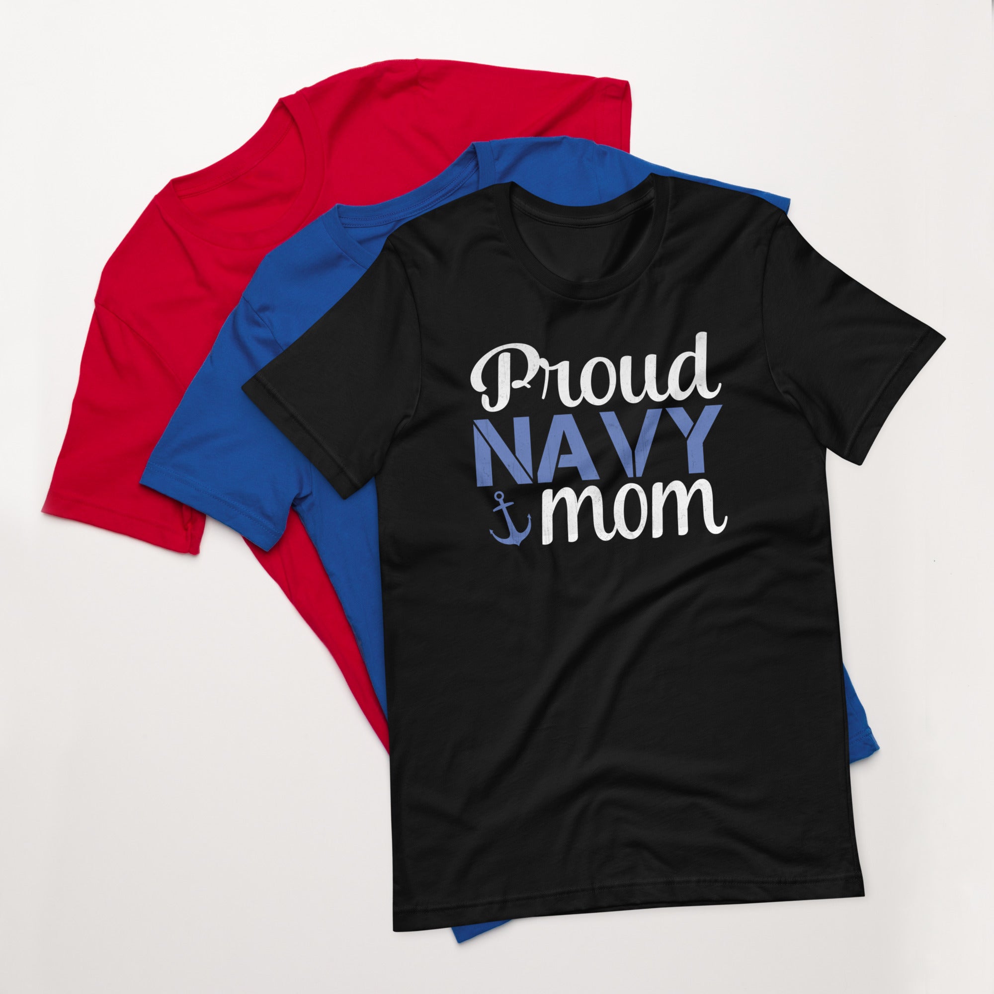 Proud Navy Mom t-shirt-Phoenix Styles