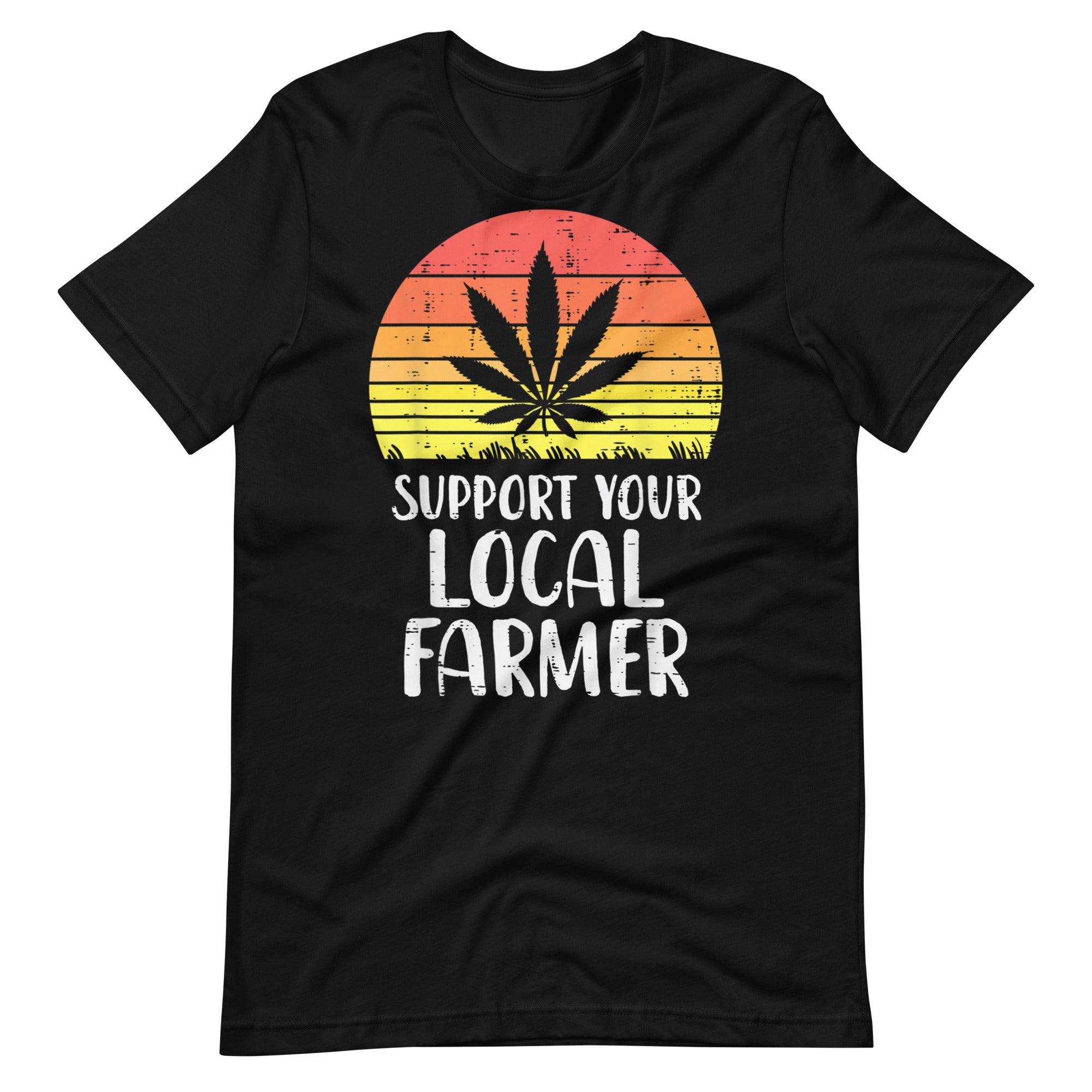 Local-Support-Farmer-Weed-Cannabis-Unisex t-shirt-Phoenix Styles