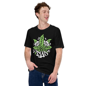 Worlds-Dopest-Dad-Men-Ganja-Leaf-t-shirt-Phoenix Styles