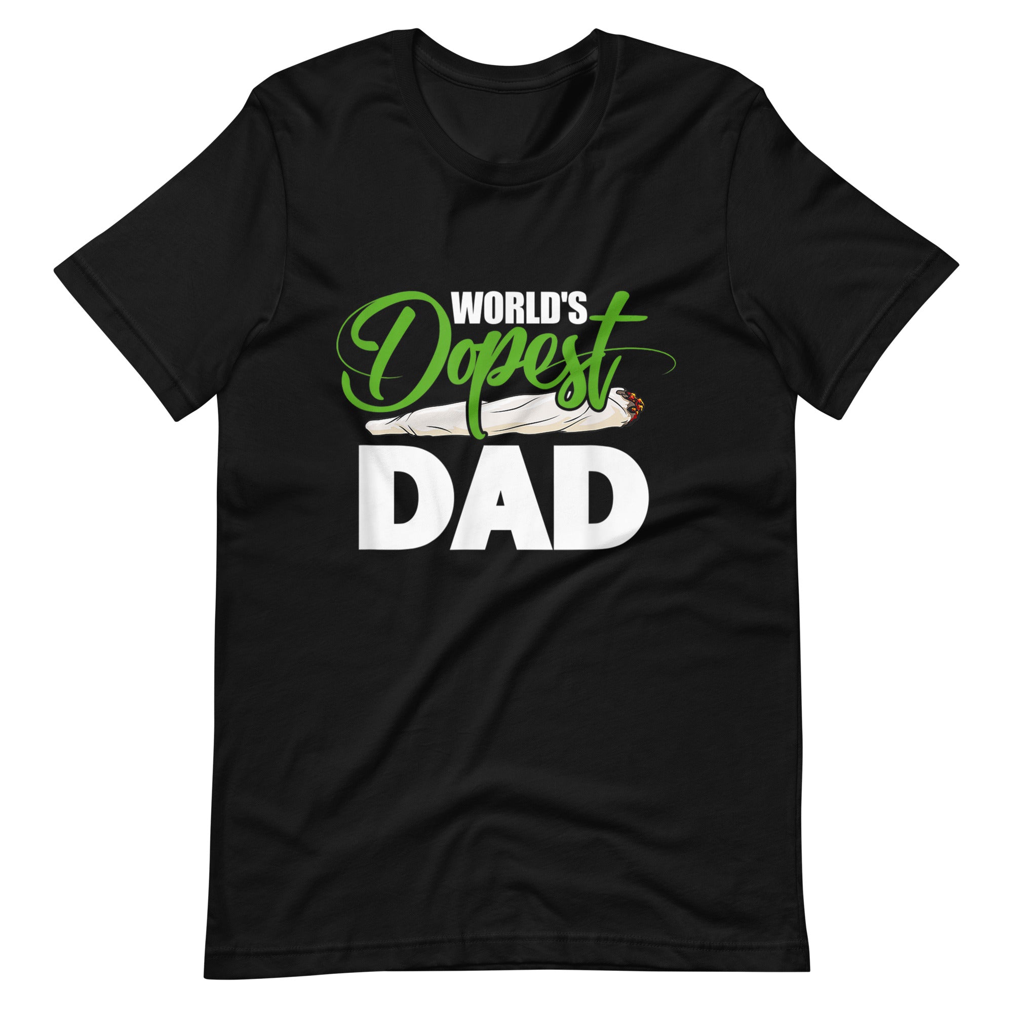 Mens-Worlds-Dopest-Dad-Cannabis-Marijuana- t-shirt-Phoenix Styles