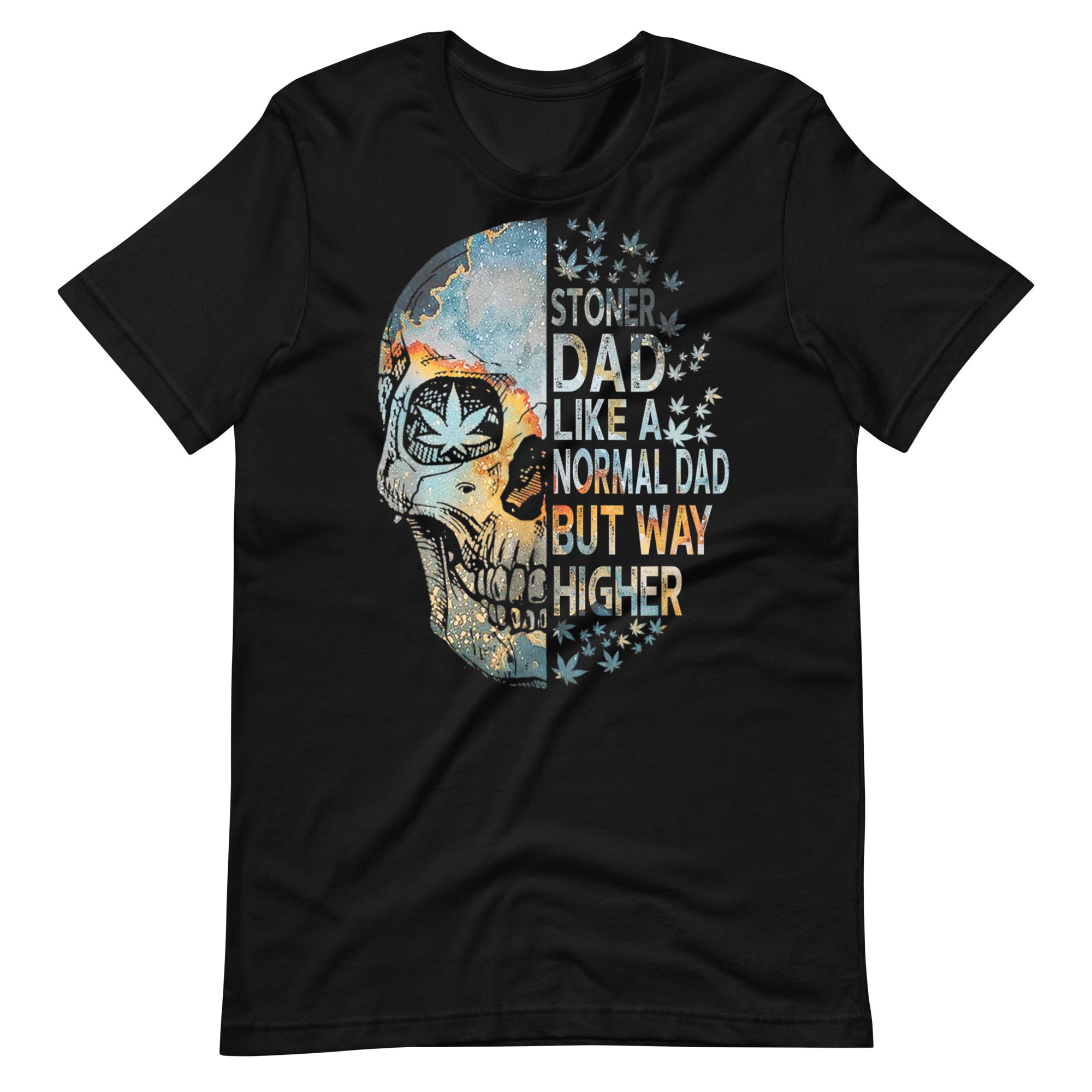 Funny-Weed-Skull-for-Stoner-Dad-t-shirt-Phoenix Styles