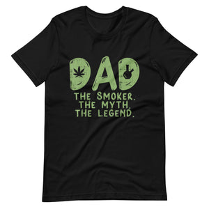 Dad-Weed-Smoker-Myth-Legend- t-shirt-Phoenix Styles