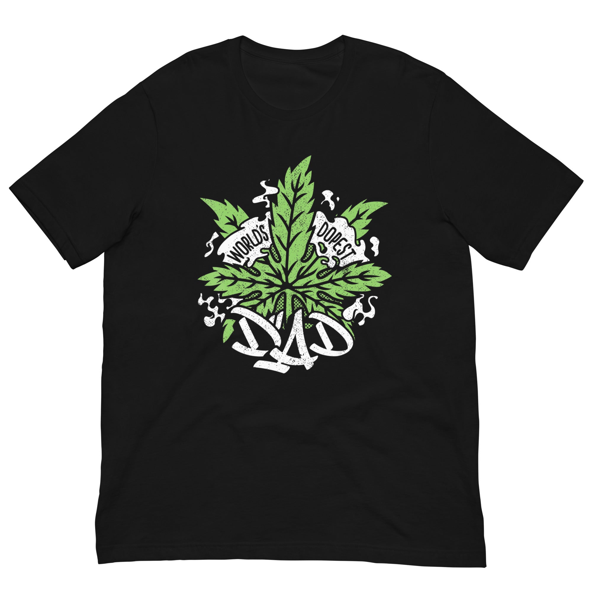 World Dopest Dad Ganja t-shirt-Phoenix Styles