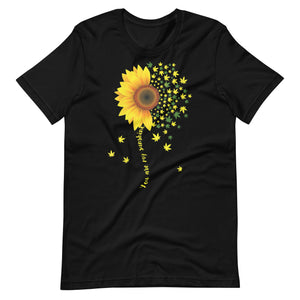 Womens-Sunflower-Cannabis-Weed t-shirt-Phoenix Styles