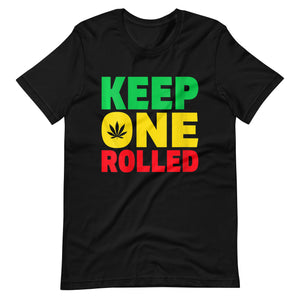 Keep-One-Rolled-Funny-Marijuana-Weed-Stoner-t-shirt-Phoenix Styles